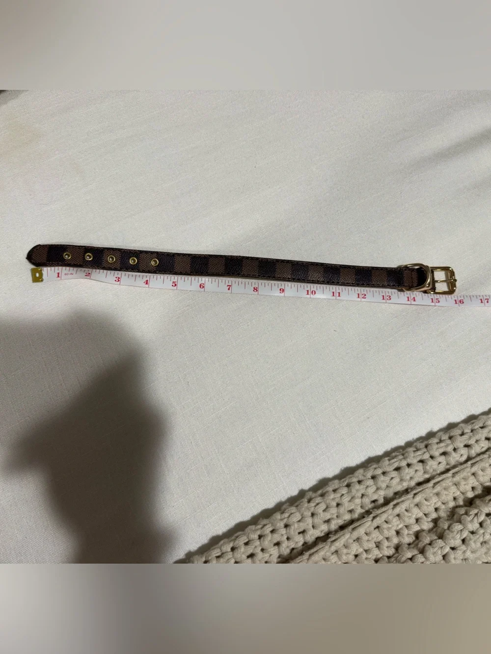 LV Dog Collar